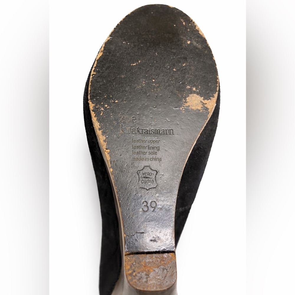 Black Women's Slip-On Mules - Comfortable Casual Clogs - Picture 6 of 7